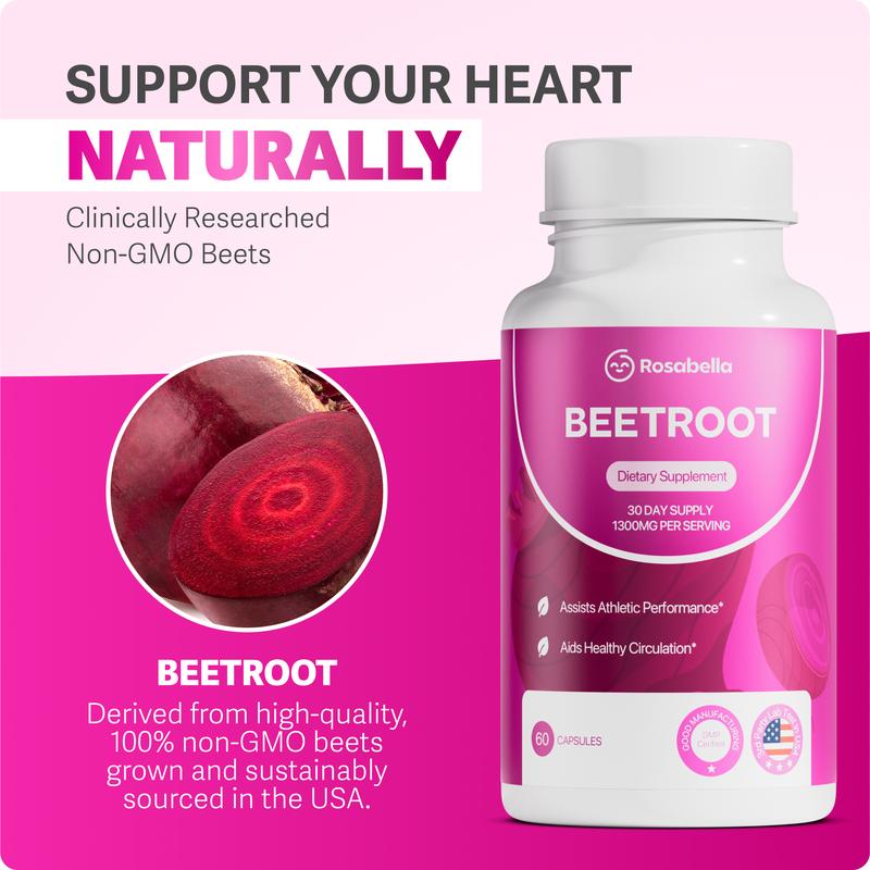 Capsules Zénésia®️ Rosabella Organic Beetroot