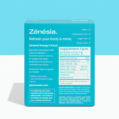 Gum Zénésia®️ Energy & Focus